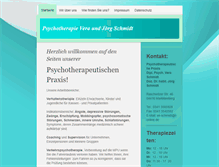 Tablet Screenshot of praschmidt.de